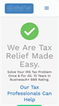 Mobile Screenshot of idealtaxsolution.com