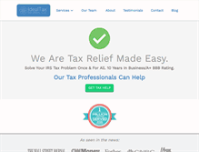 Tablet Screenshot of idealtaxsolution.com